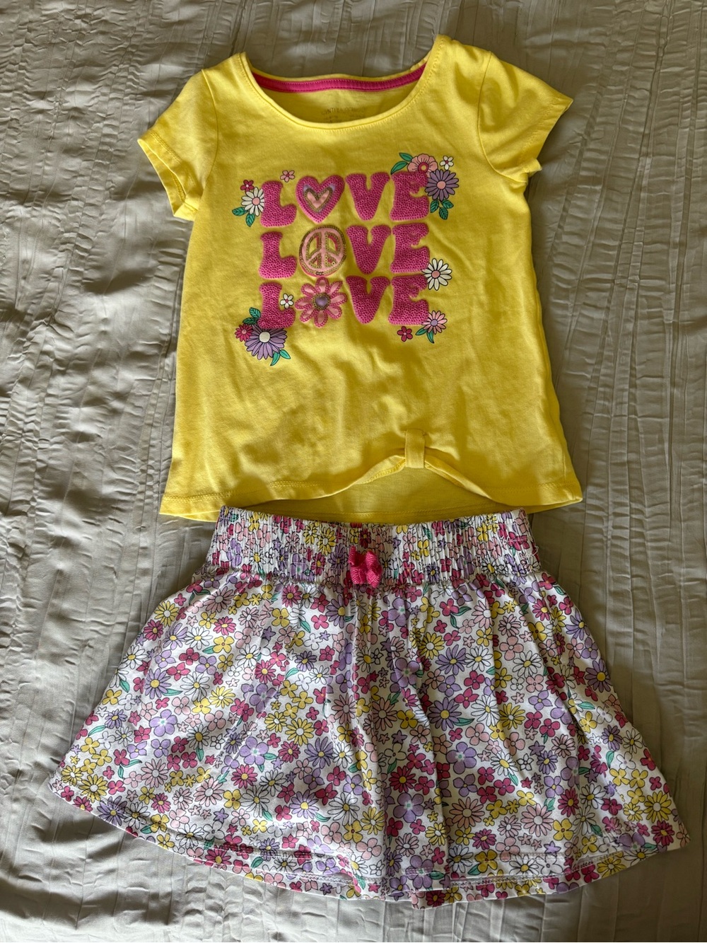 Girls Cynthia Rowley Floral Outfit